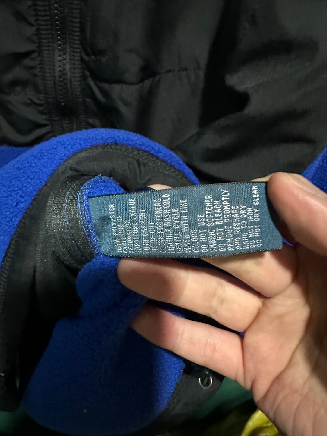 폴로 폴라텍 후리스 블루 L 상품이미지6