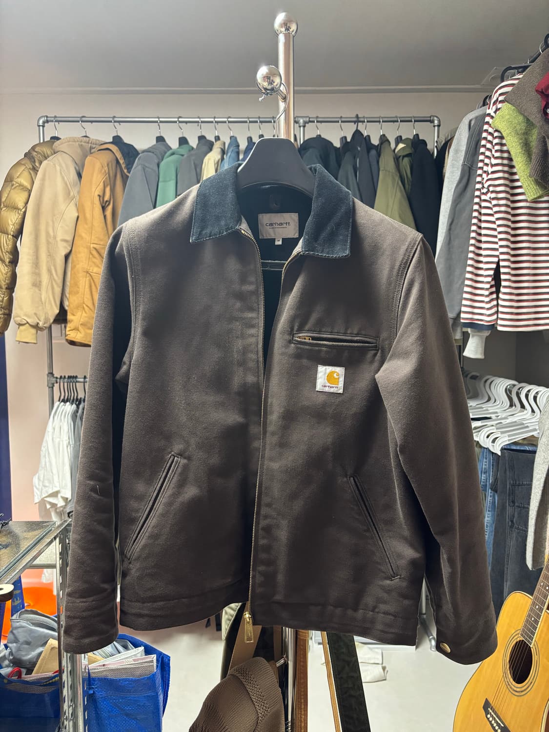 칼하트 wip 디크로이트 자켓 토바코 상품이미지1