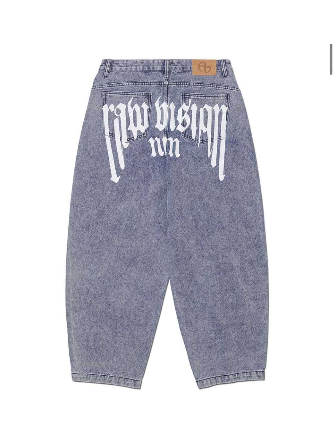새상품)(L)노매뉴얼RAW VISION DENIM PANTS 와이드데님 상품이미지1