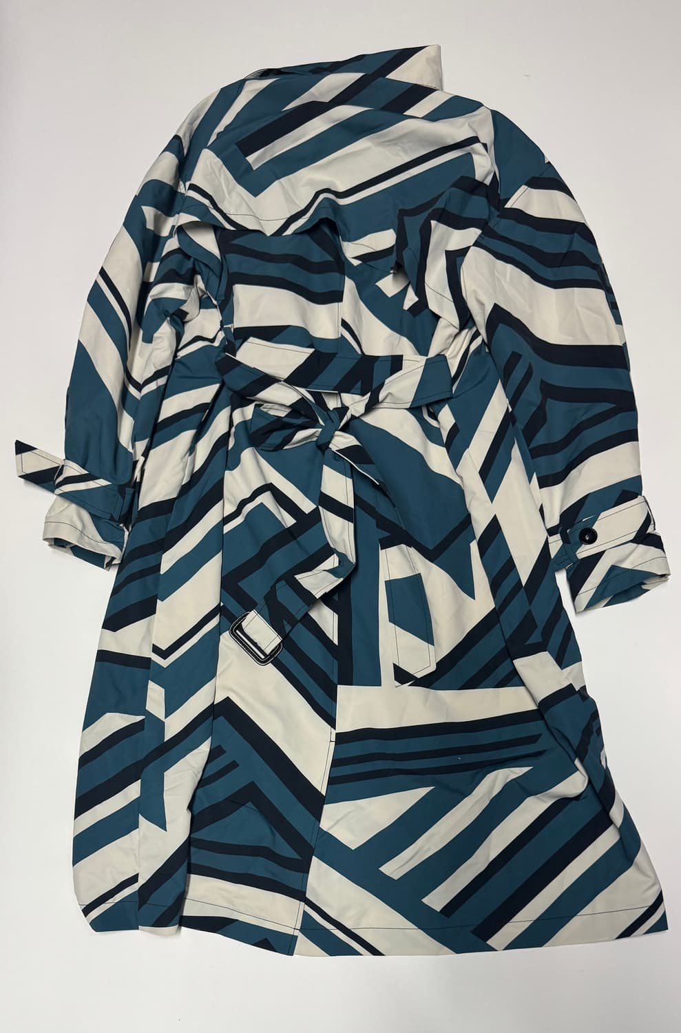 여성 LBL 22년도 패턴 벨티드 트렌치코트 77 상품이미지2