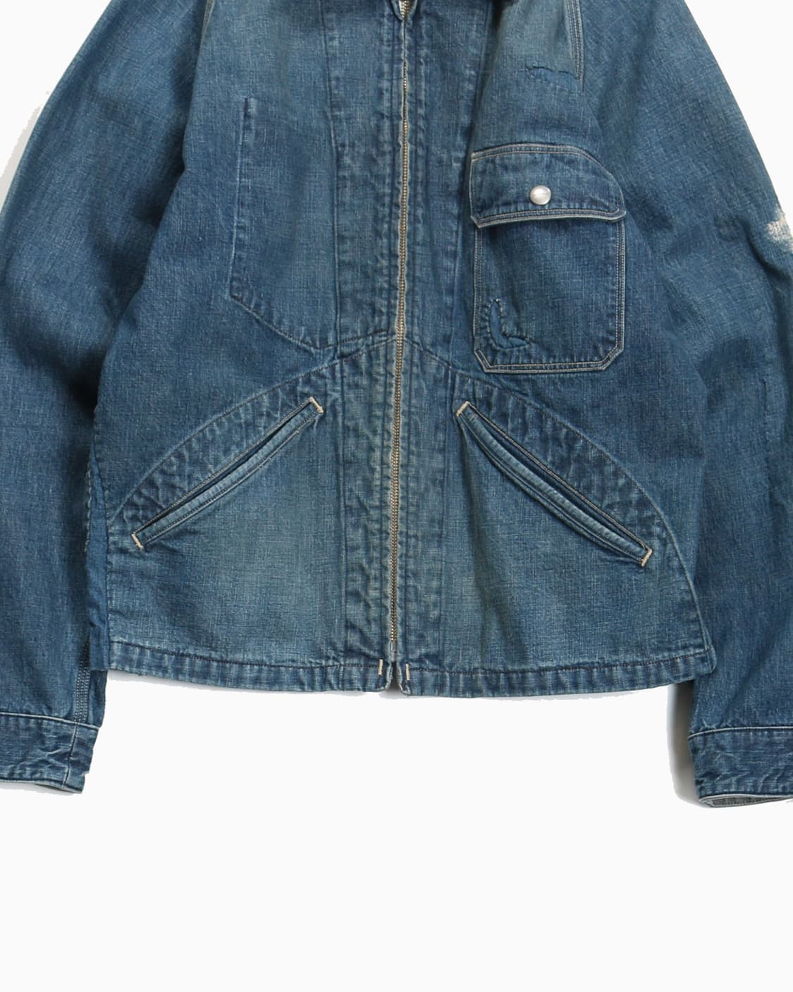 올드조 스카페이스 데님자켓 상품이미지6