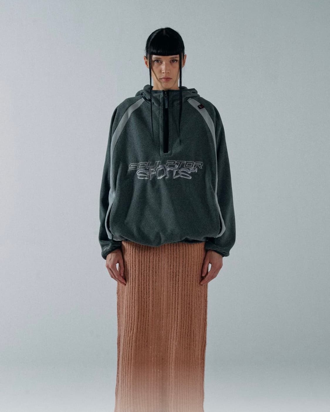 폴라텍 아노락 풀오버 그레이 상품이미지3