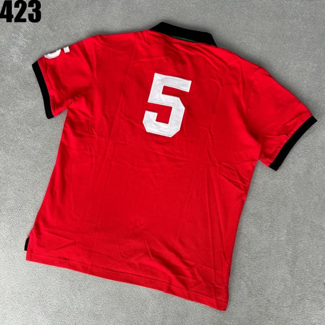 폴로 랄프로렌 밀란 레드 반팔 치프키프 XL 상품이미지4