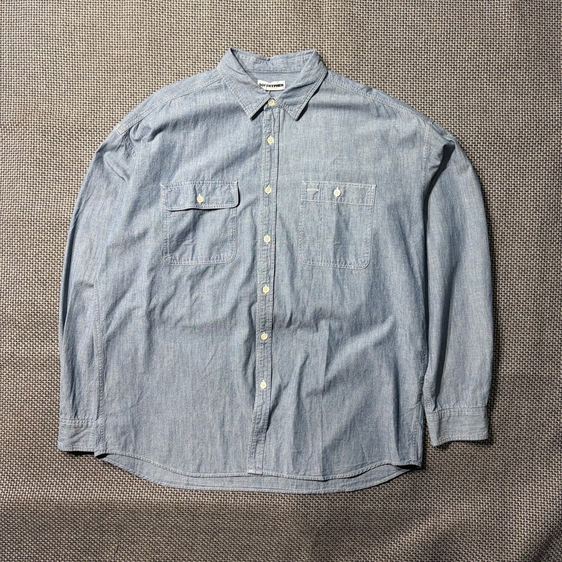 소프트하이픈 샴브레이셔츠 상품이미지1