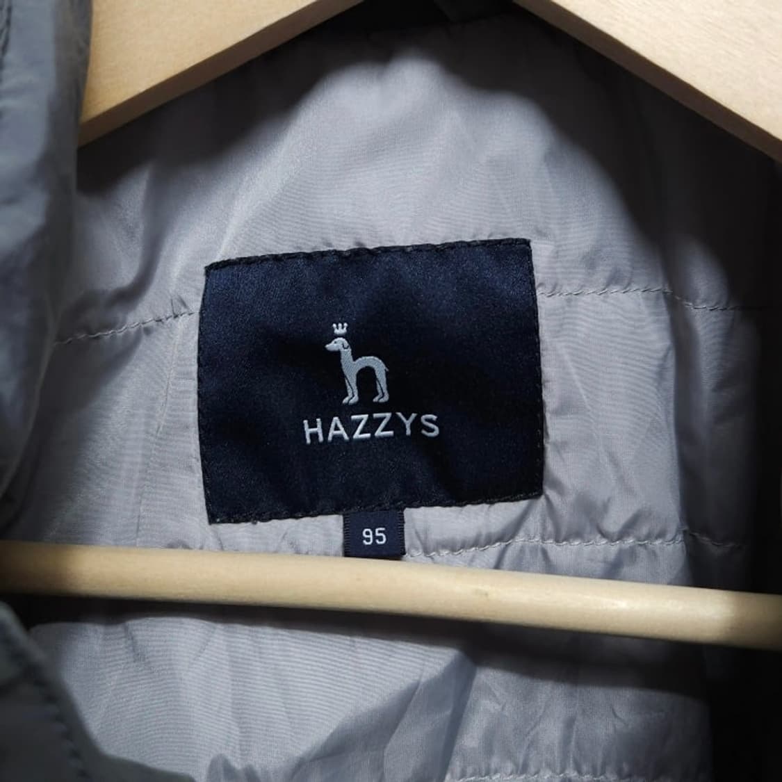 95)hazzys 헤지스 점퍼 경량자켓 카키그레이 M65 상품이미지8