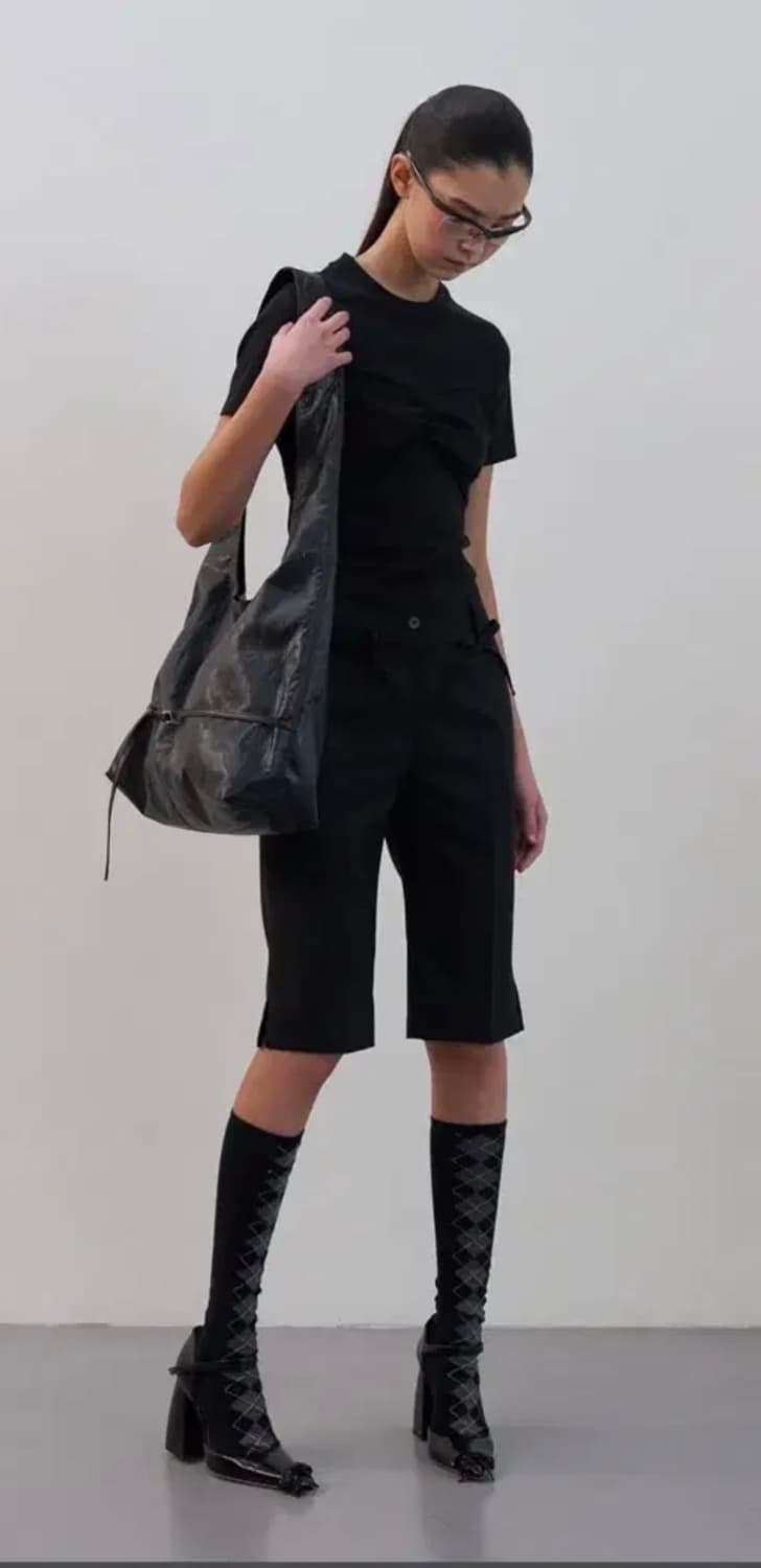 엘씨디씨 LCDC TM 벨트스트랩 숄더백 블랙 상품이미지2