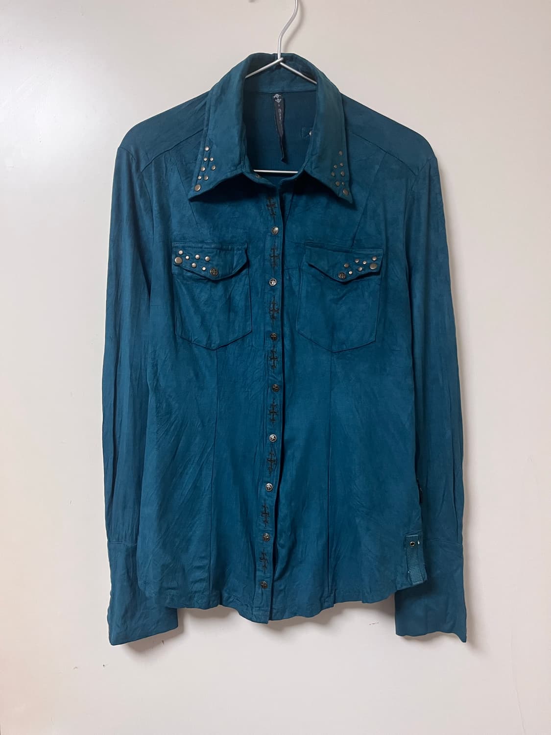 Ozz on ozz croce fake suede shirts 상품이미지1