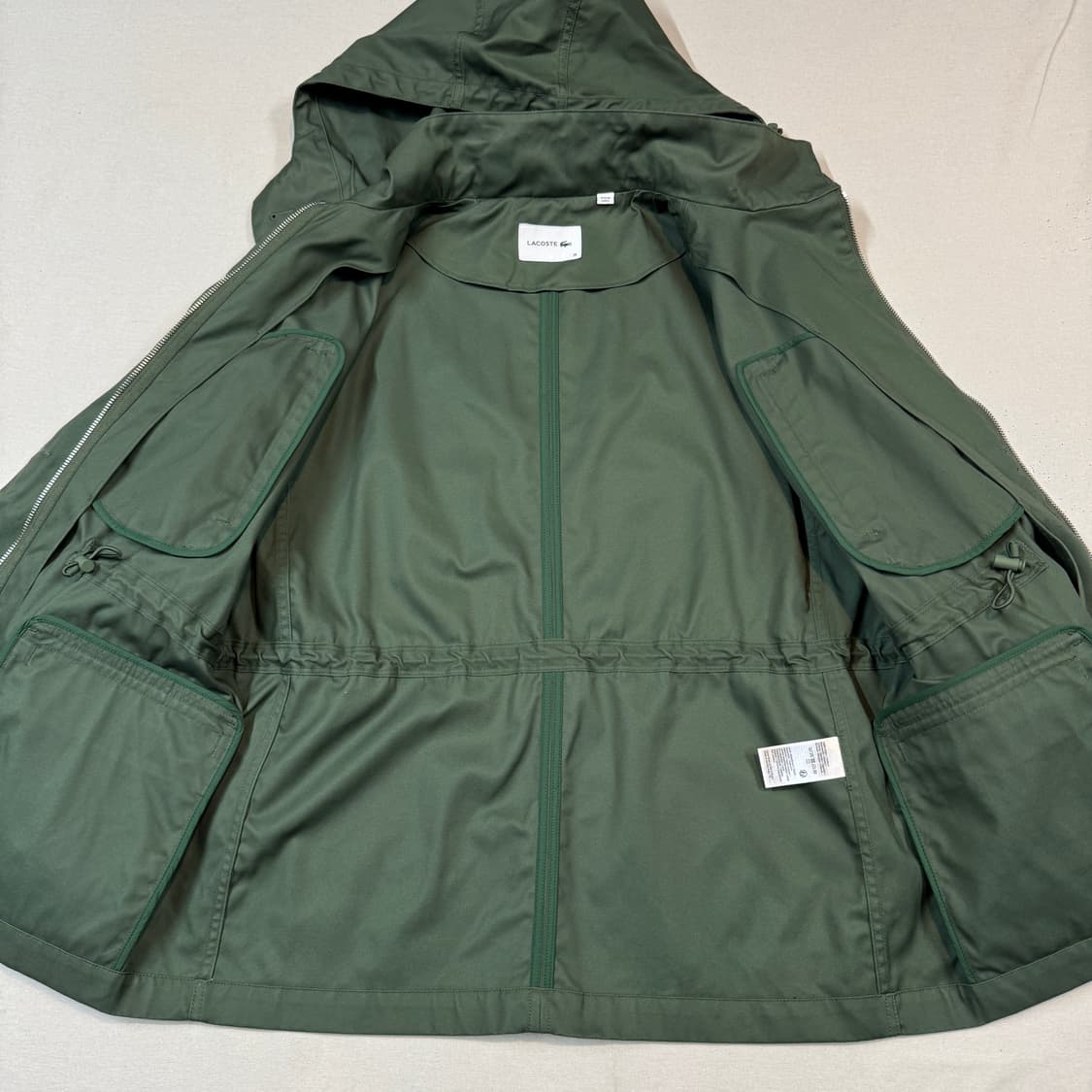 36) 라코스테 우먼즈 후드 필드 자켓 점퍼 상품이미지4