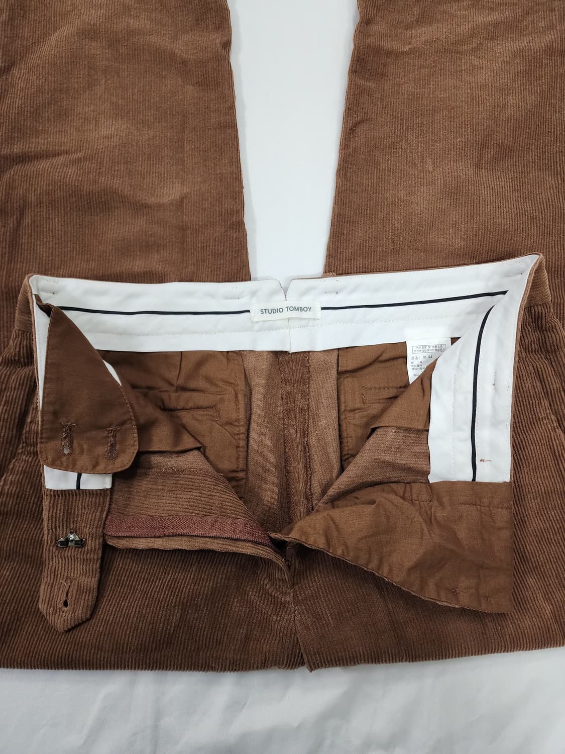 스튜디오 톰보이 코듀로이 골덴 팬츠 상품이미지7