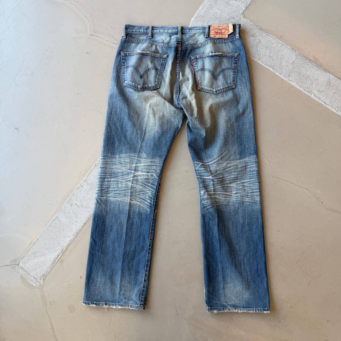 97s 리바이스 501 데님 팬츠 상품이미지5