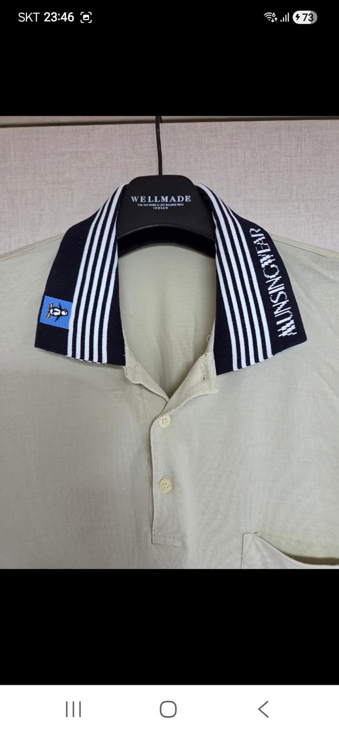 먼싱웨어 긴팔 골프 카라 티셔츠 XL 상품이미지2