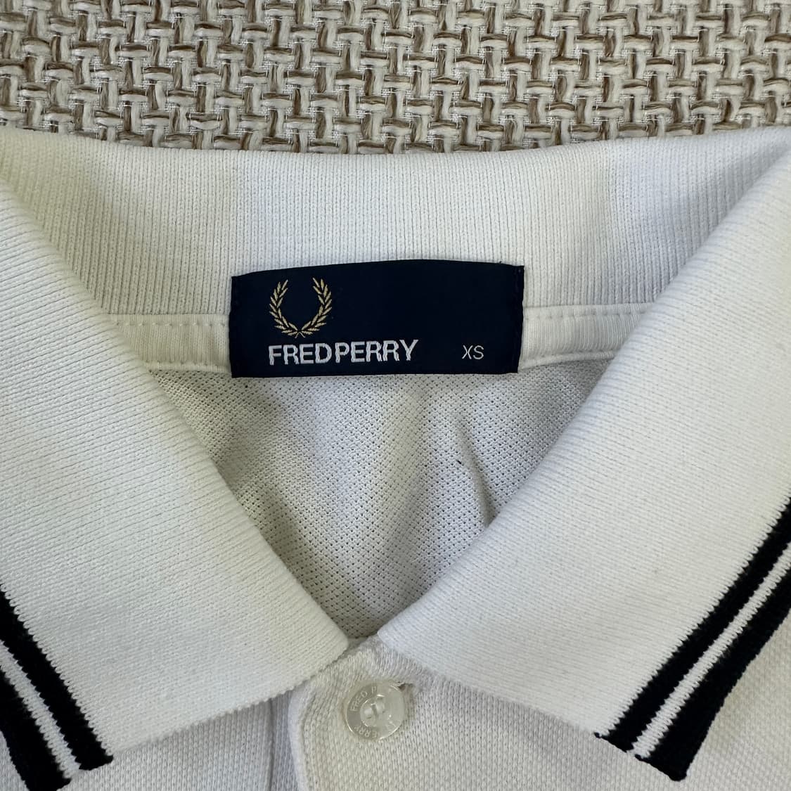 XS 프레드페리 카라 티셔츠 0316D 상품이미지2