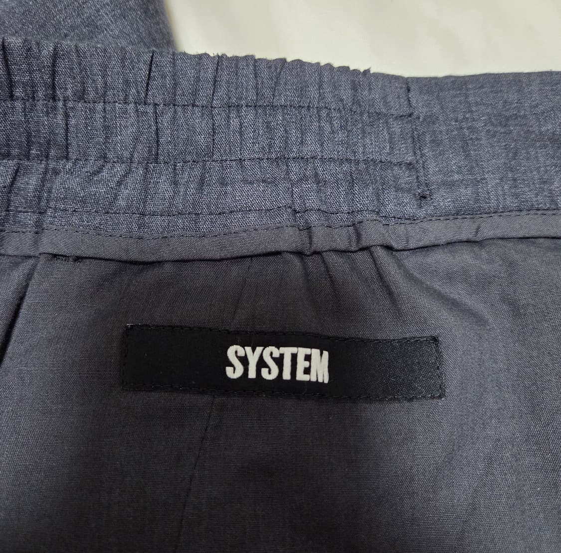 시스템옴므 밴딩 슬랙스  상품이미지9