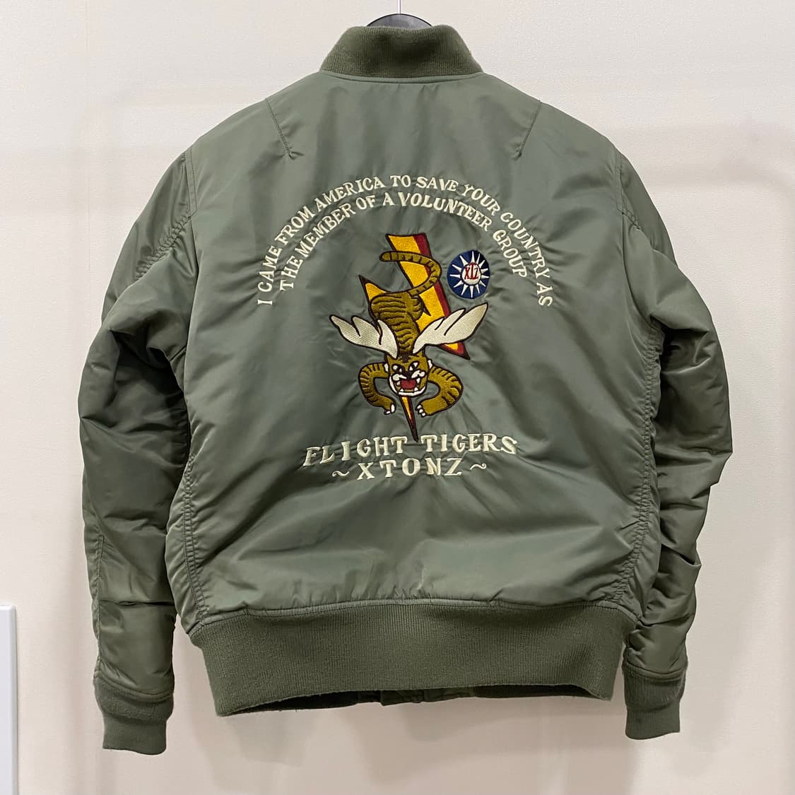엑스톤즈 플라잉타이거 MA-1 항공점퍼 상품이미지2
