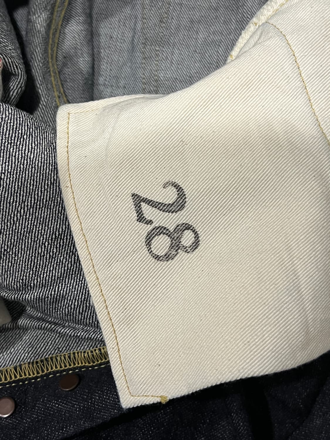 [새상품] 캐피탈 14온즈 데님 팬츠 28 상품이미지4