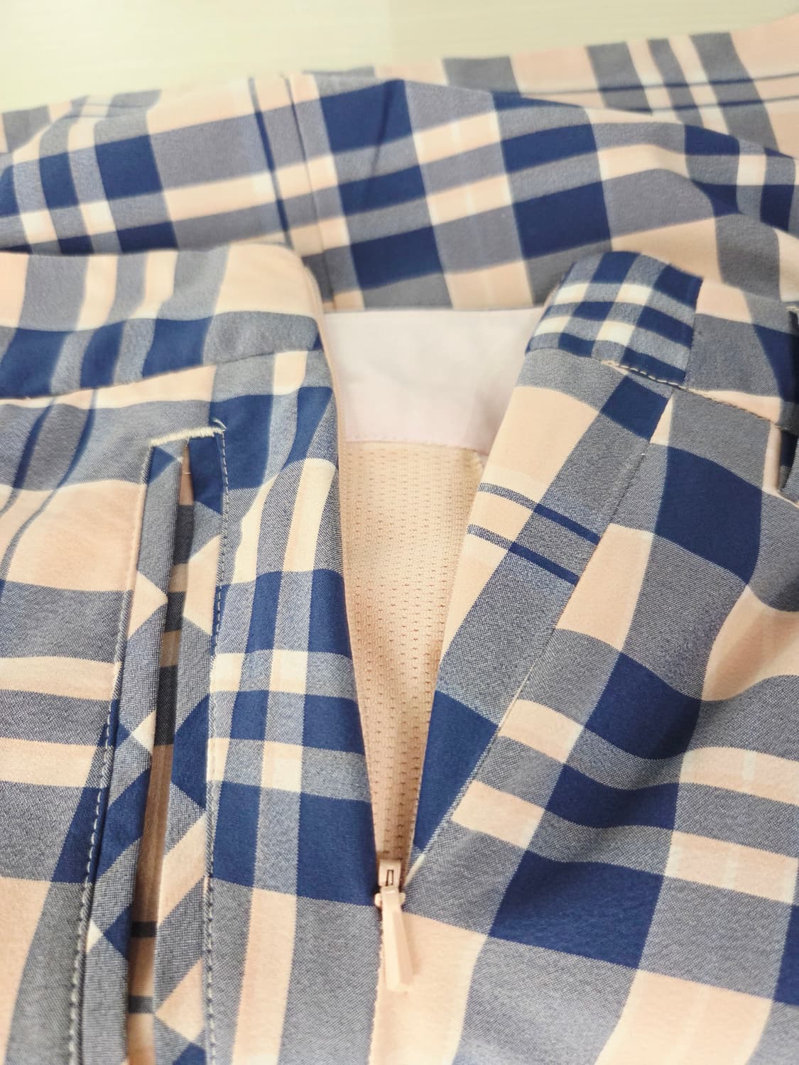 아디다스 아디퓨어. 골프 체크 스커트 상품이미지8