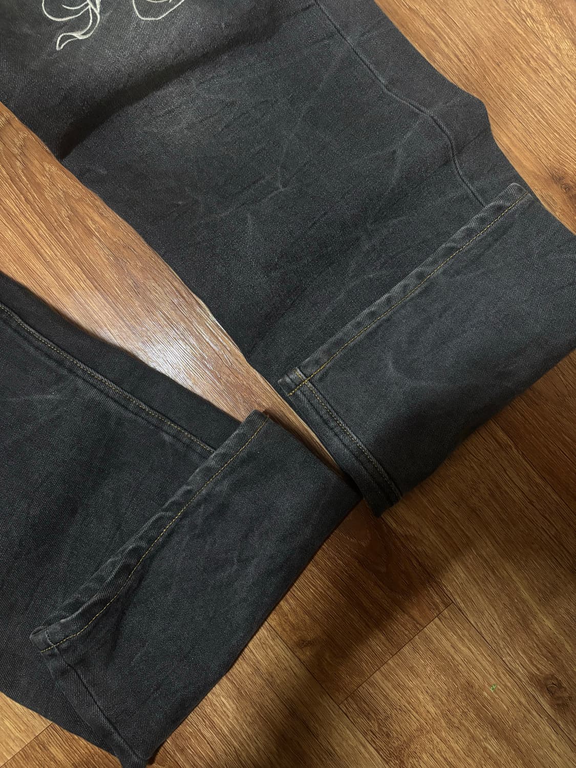 [karakuri tamashii] 카라쿠리 오리엔탈 스컬 데님팬츠 상품이미지7