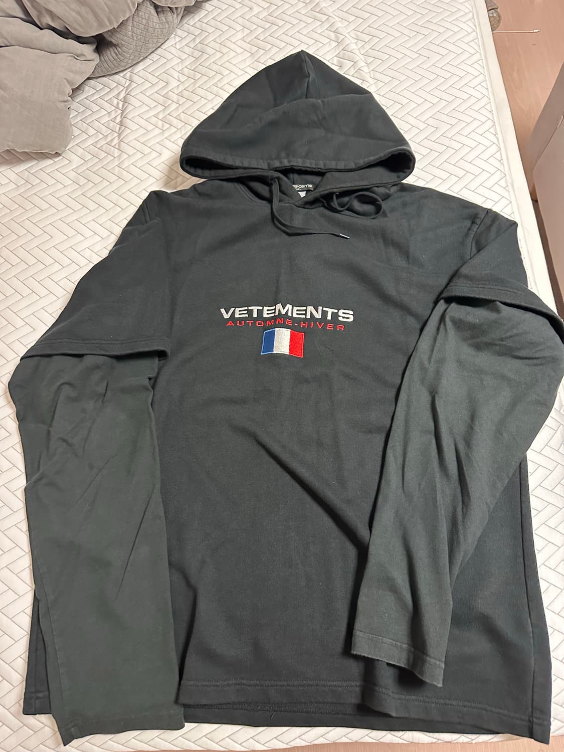 [xs] 베트멍 레이어드 후드 상품이미지1