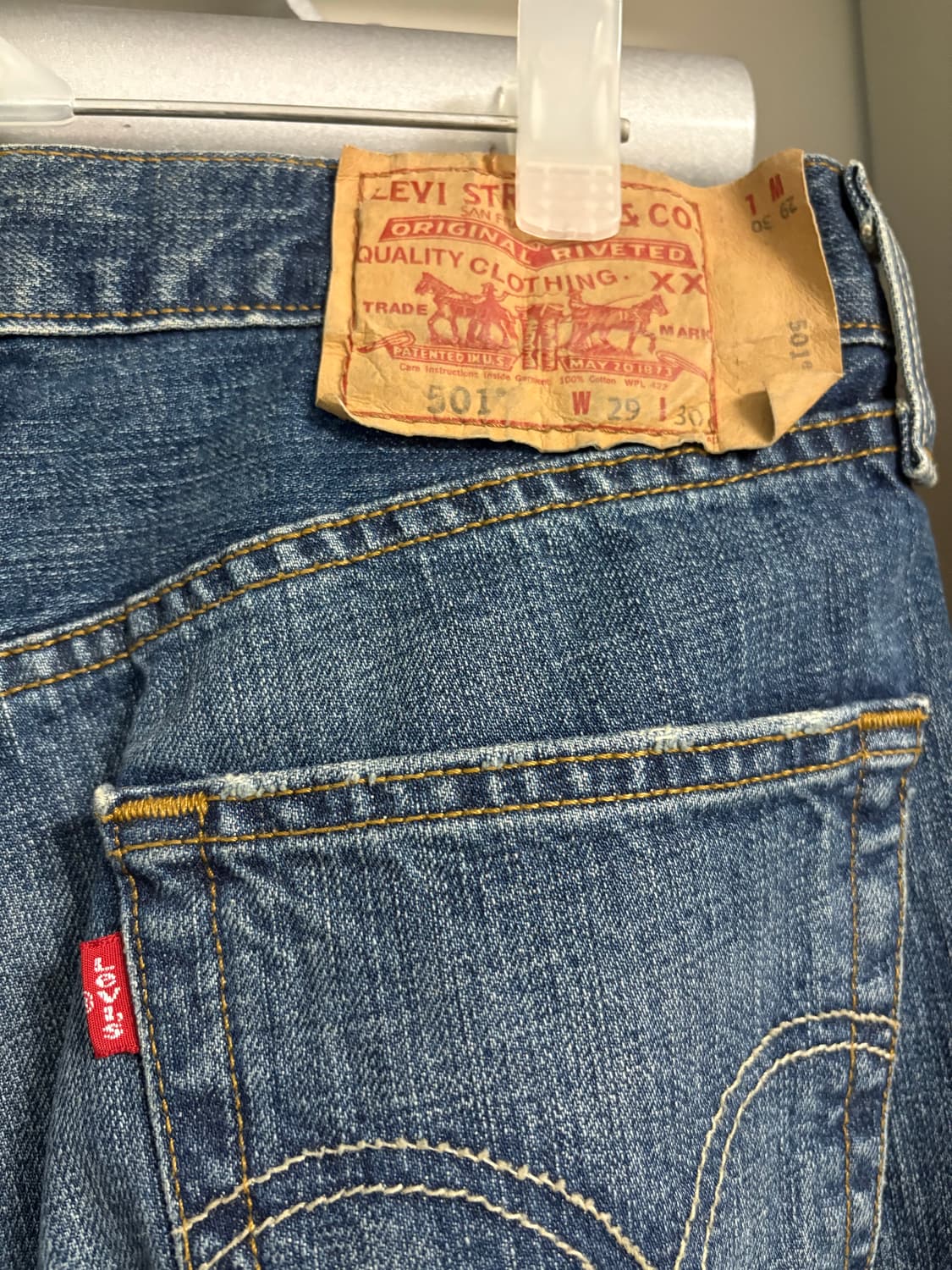 리바이스 501 W29L30 상품이미지6