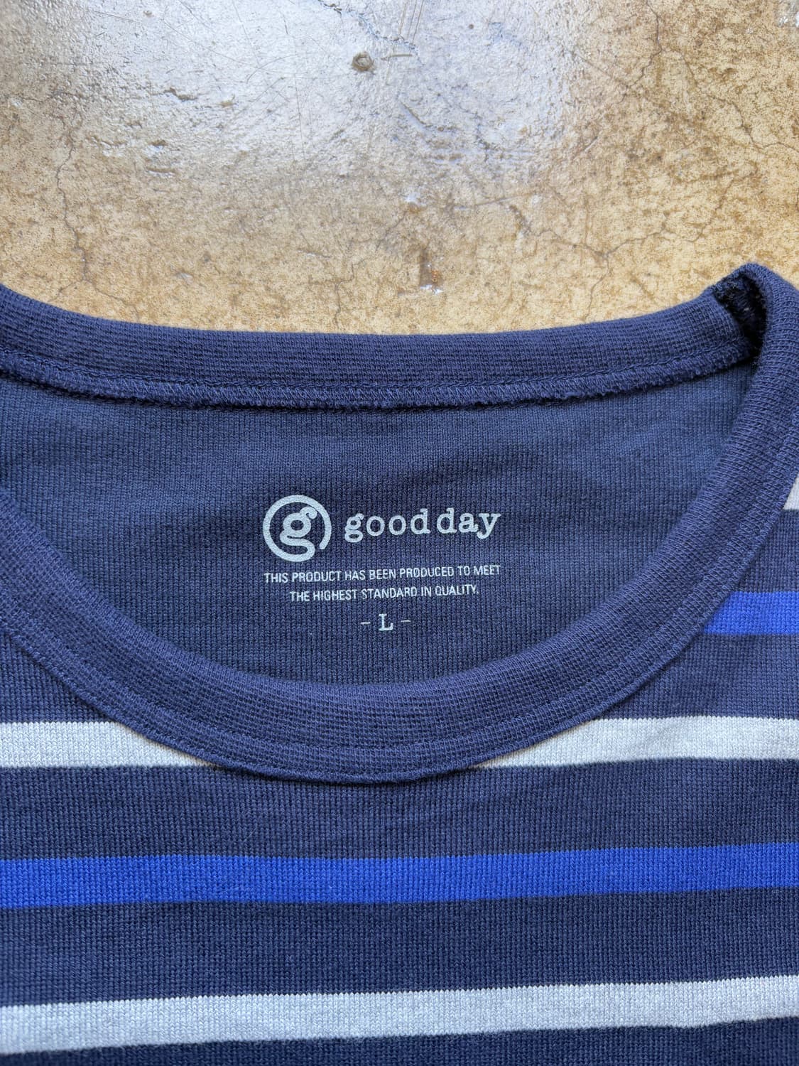 JPN 굿데이 멀티 스트라이프 티셔츠 상품이미지4