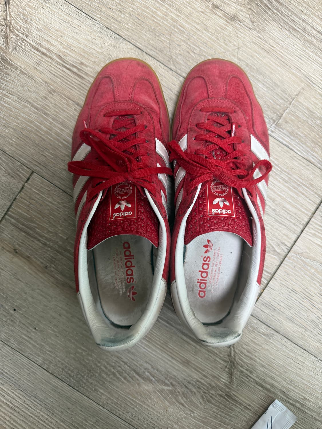 (급처)아디다스 가젤 인도어 스칼렛 275사이즈 상품이미지1