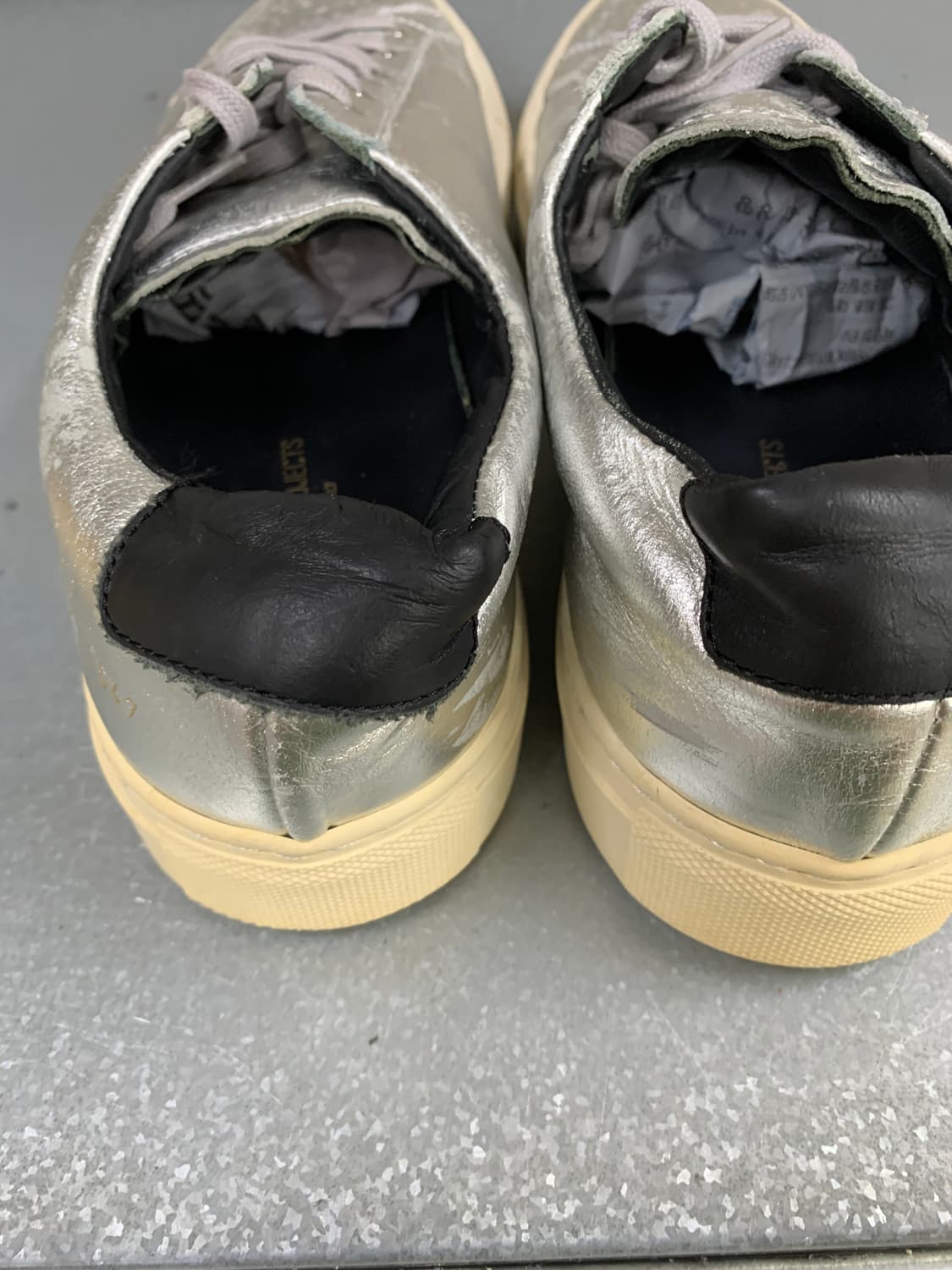 커먼 프로젝트 아킬레스 레트로 로우탑 스니커즈 실버 41(260) 상품이미지6