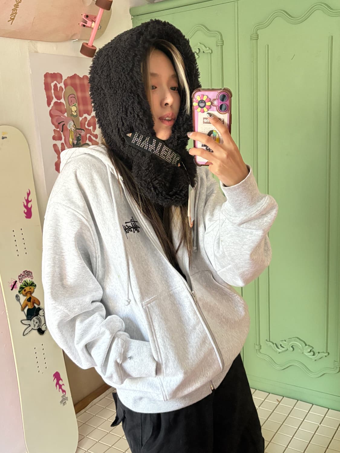 히스테릭 스터드 벨트 머플러(라스트) 상품이미지1