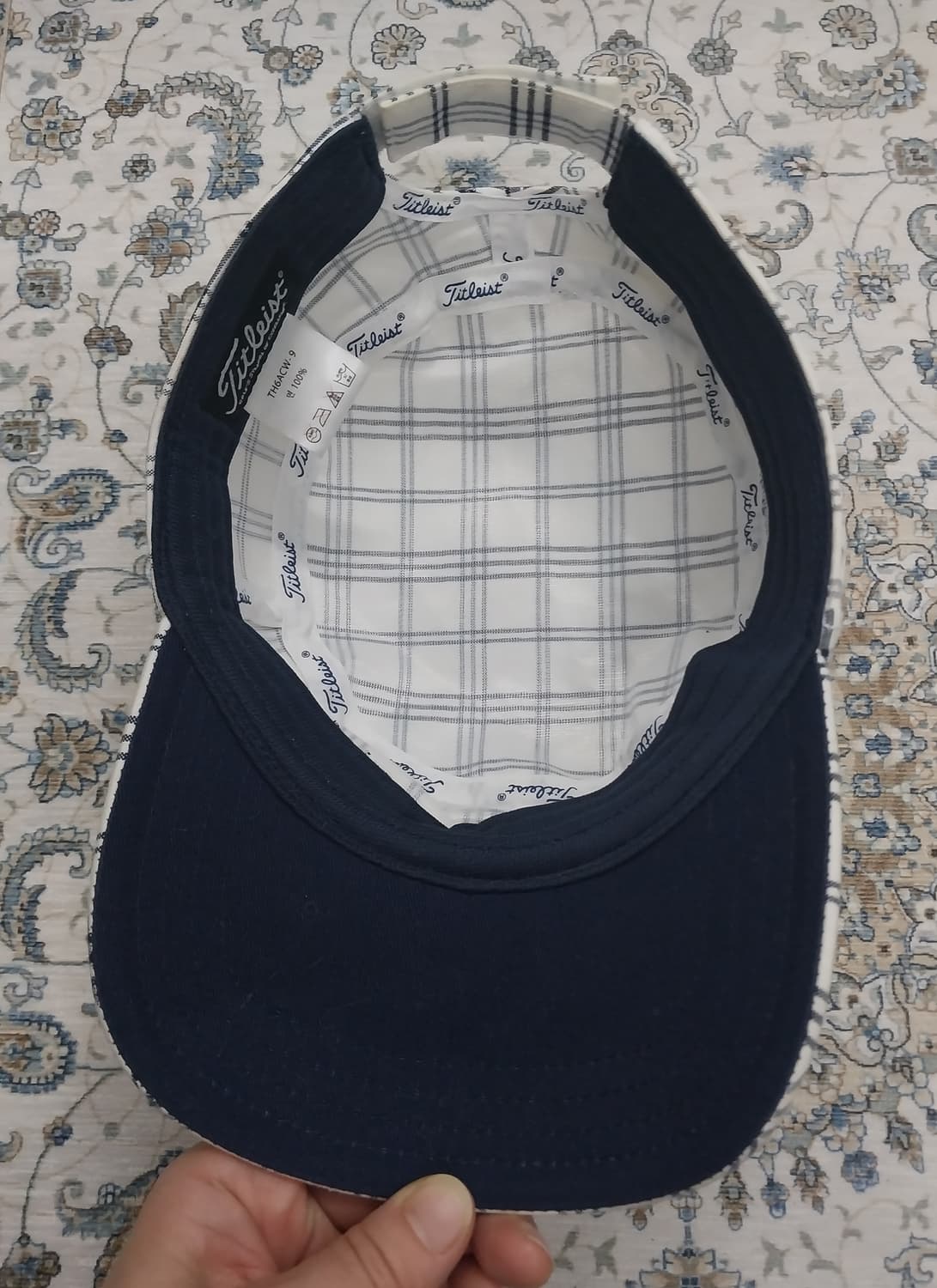 타이틀리스트 체크 골프 모자 상품이미지6