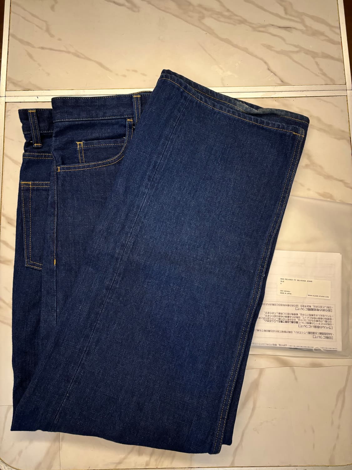 VUJA DE WES RELAXED FIT SELVEDGE JEANS 상품이미지2