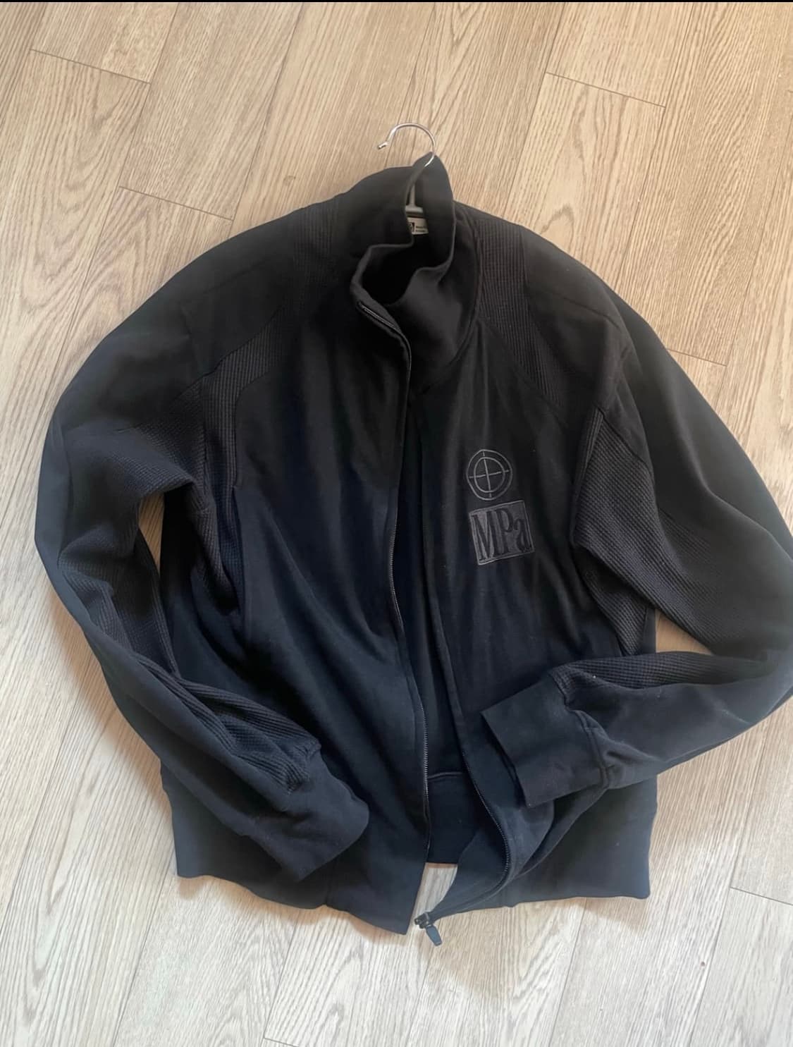 MPa CONTRAST ZIPPED JACKET (BLACK) M 상품이미지3