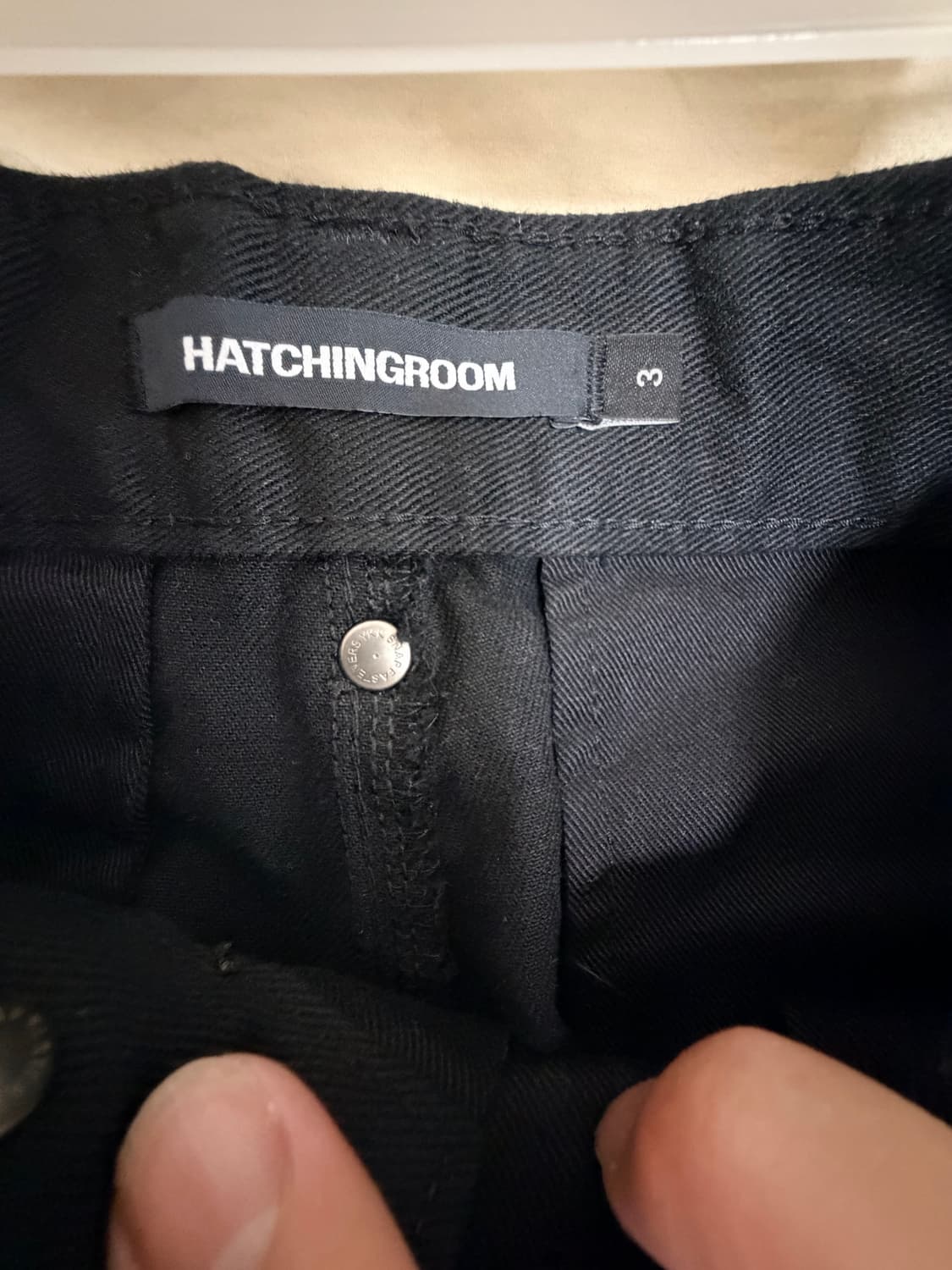 해칭룸 리버진스 워시드블랙 상품이미지3