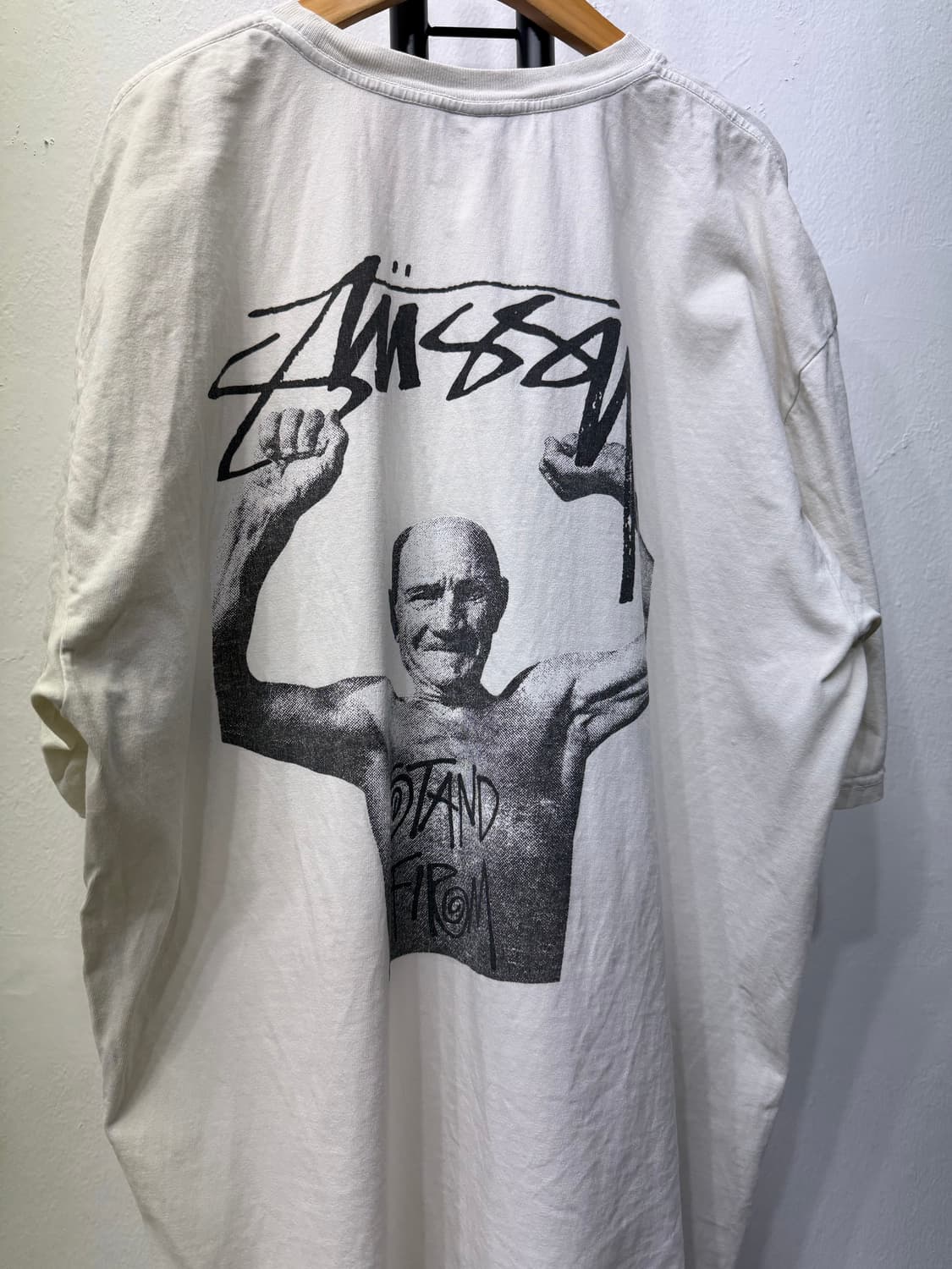 정품) 스투시 마틴 로즈 오버사이즈 반팔티 XL 상품이미지5