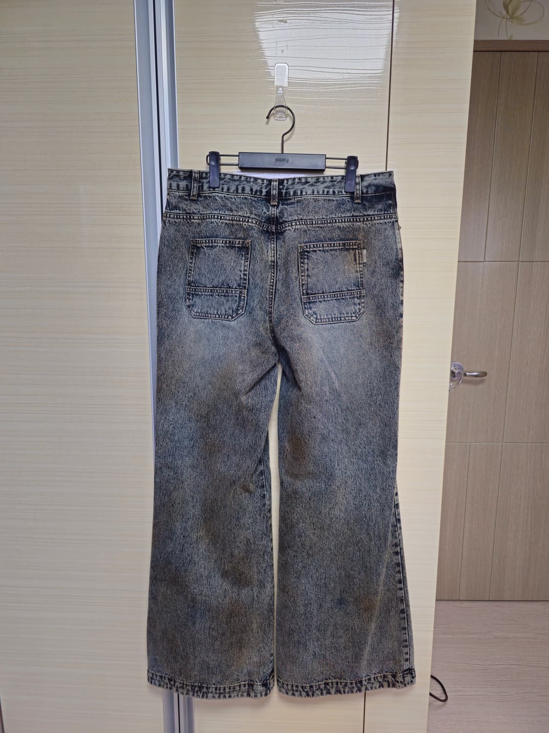 준지 오버렝스 부츠컷 데님 팬츠 50사이즈 상품이미지2