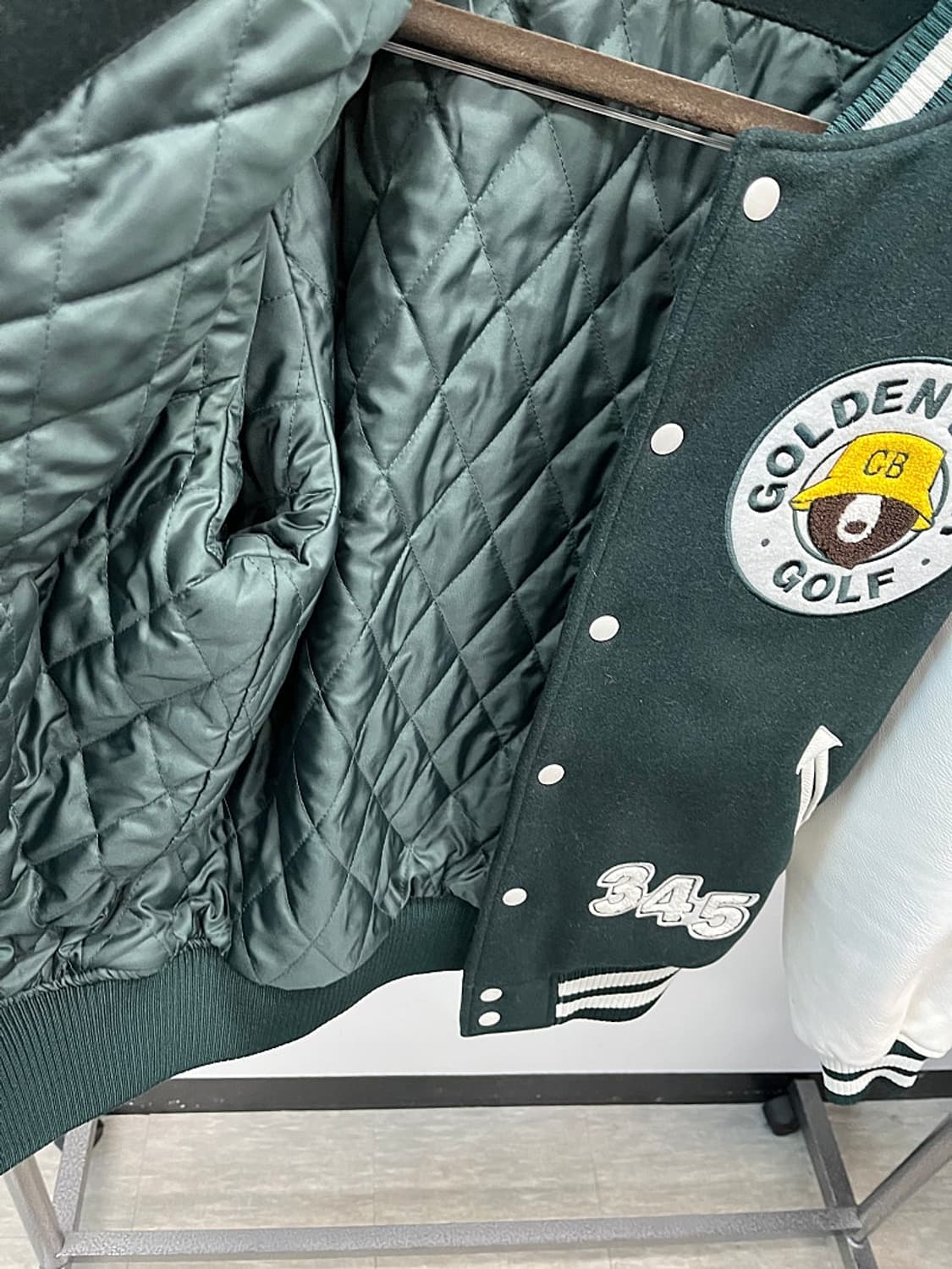 95) 골든베어 패치 바시티자켓  상품이미지8