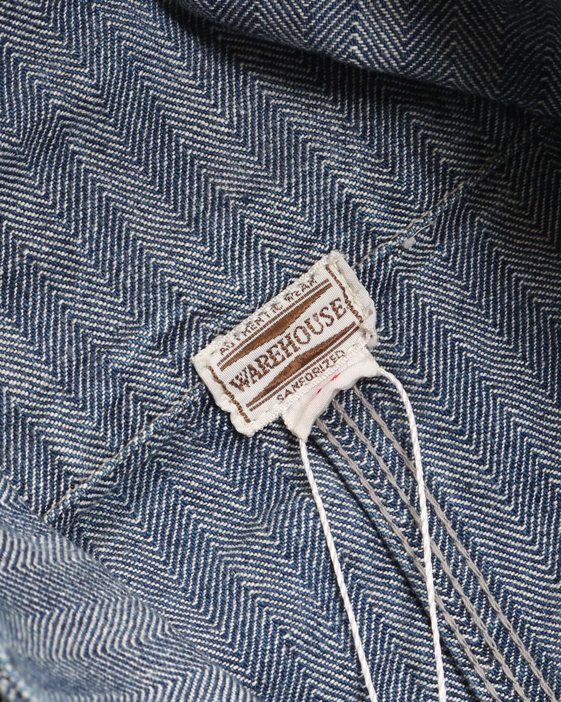 WAREHOUSE 데님 해링본 커버올 상품이미지5
