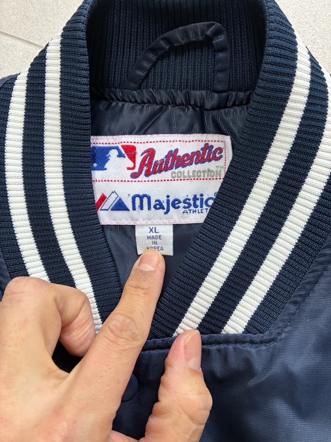 마제스틱 양키스 스타디움 재킷 상품이미지4