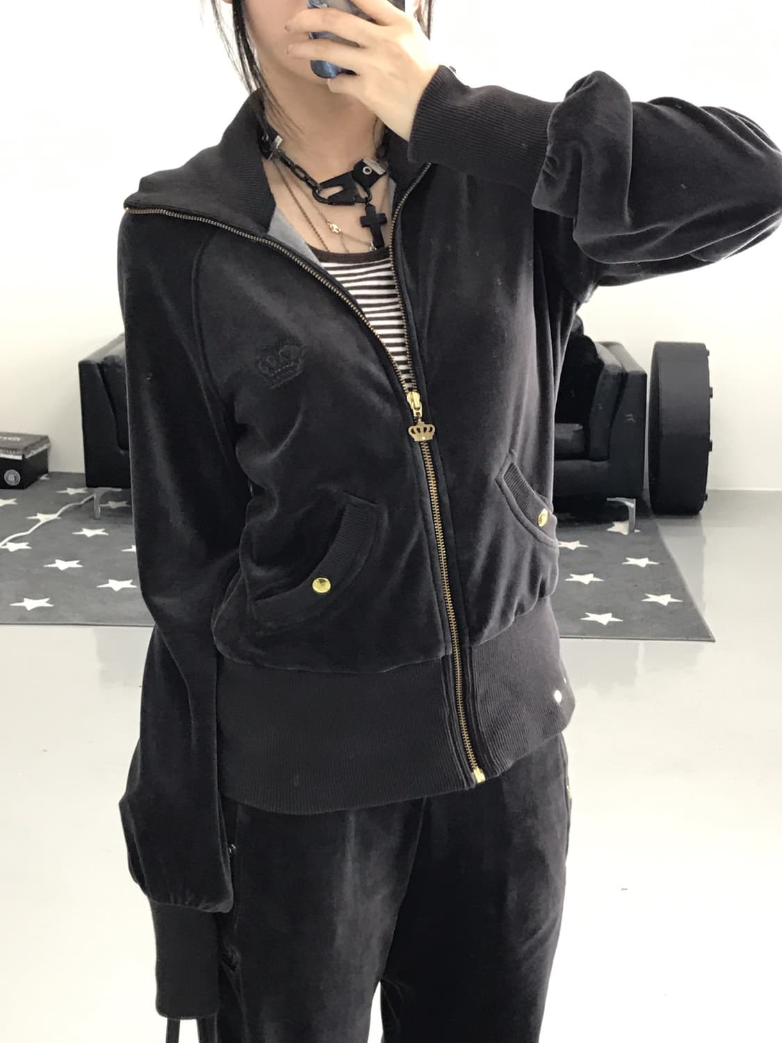Adidas X Missy Elliot velvet set(2pc) 상품이미지3