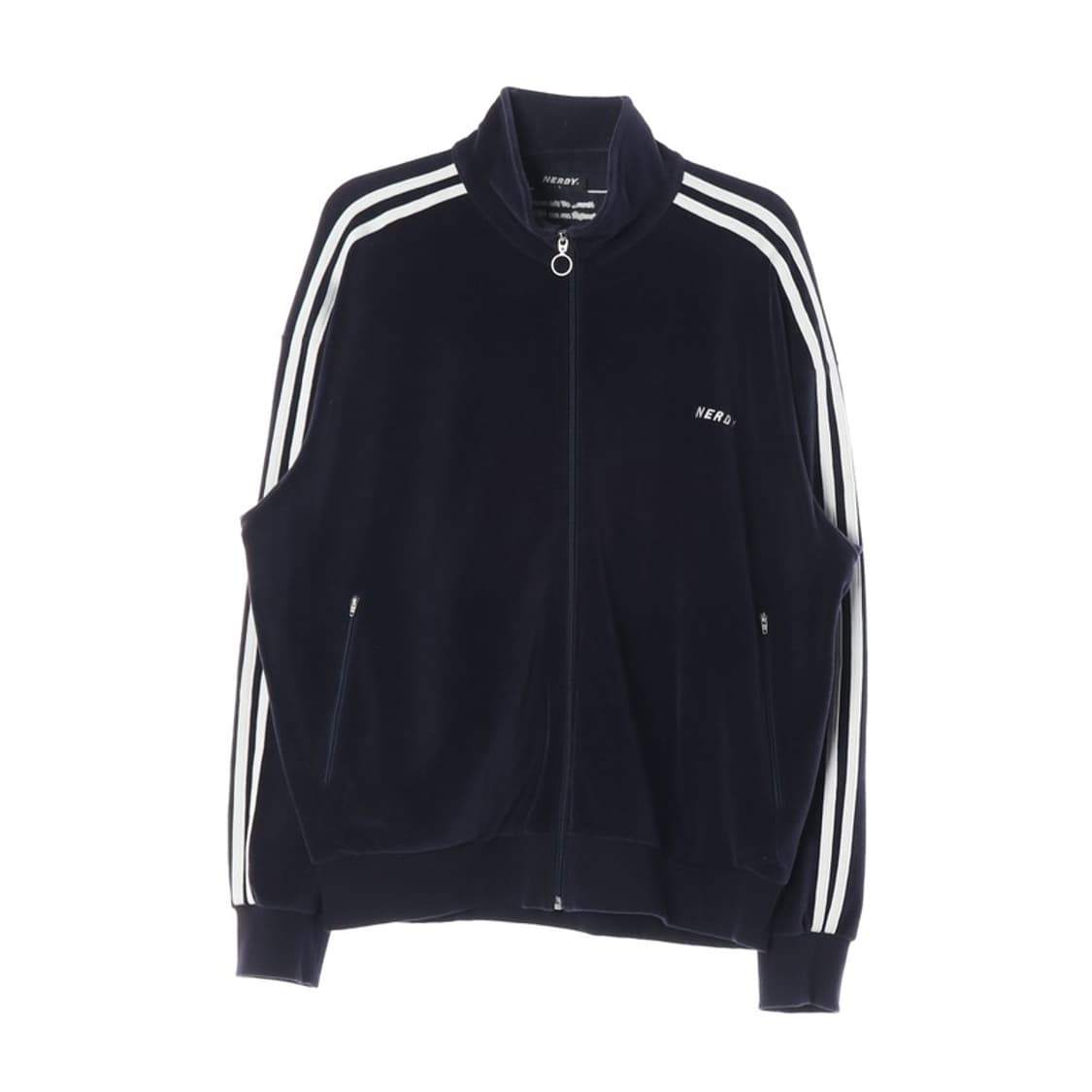 NERDY 벨벳 트랙탑 자켓 L 상품이미지1