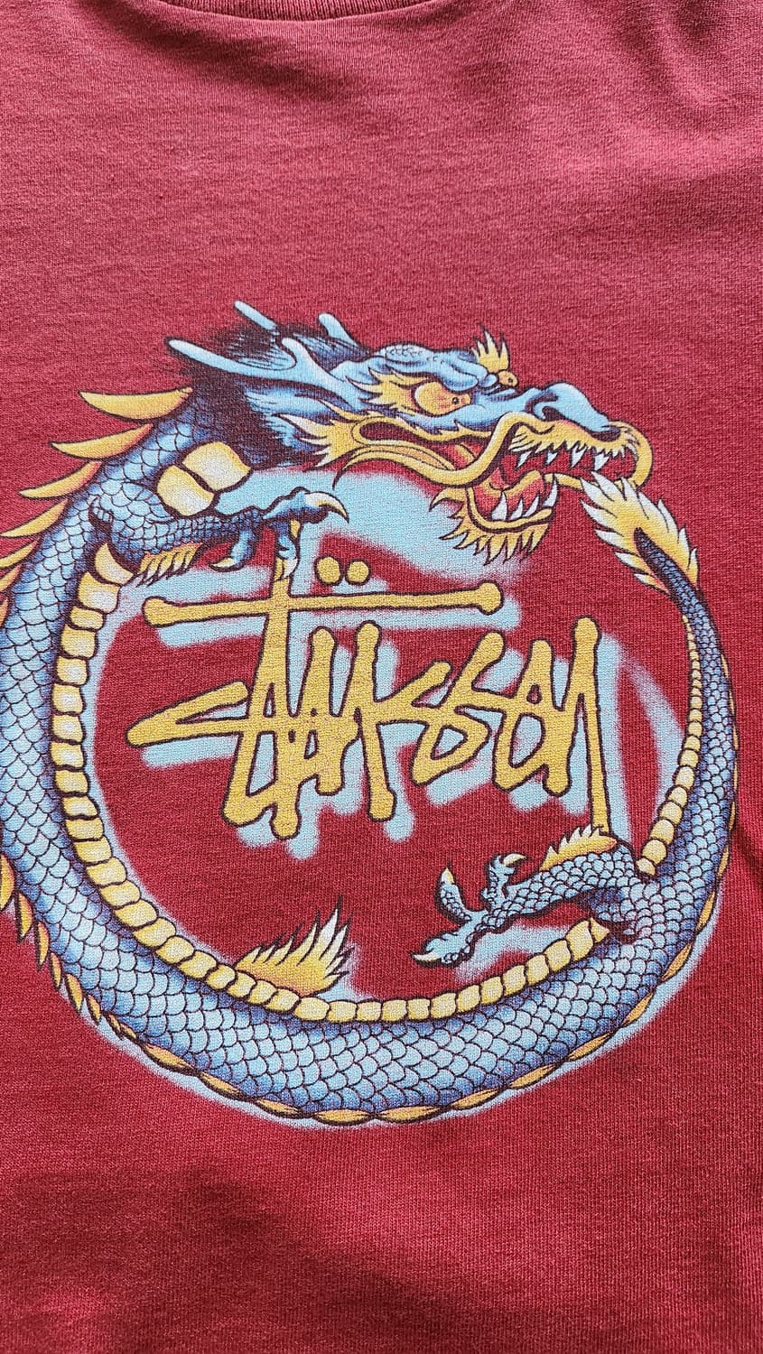 90s 스투시 티셔츠 L 상품이미지2