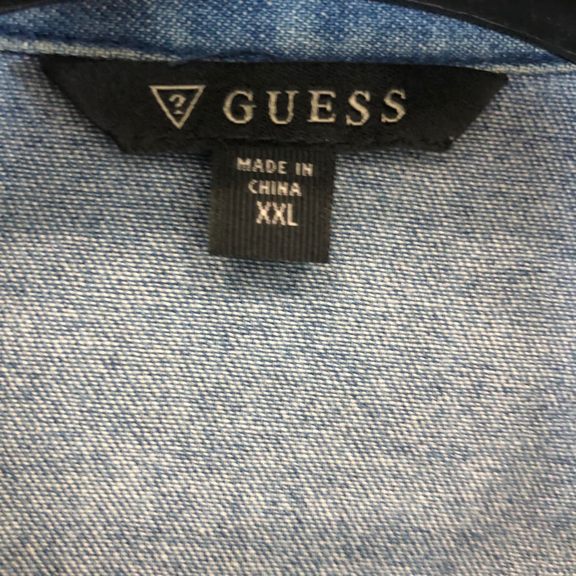 게스 웨스턴 데님셔츠 XXL 상품이미지5