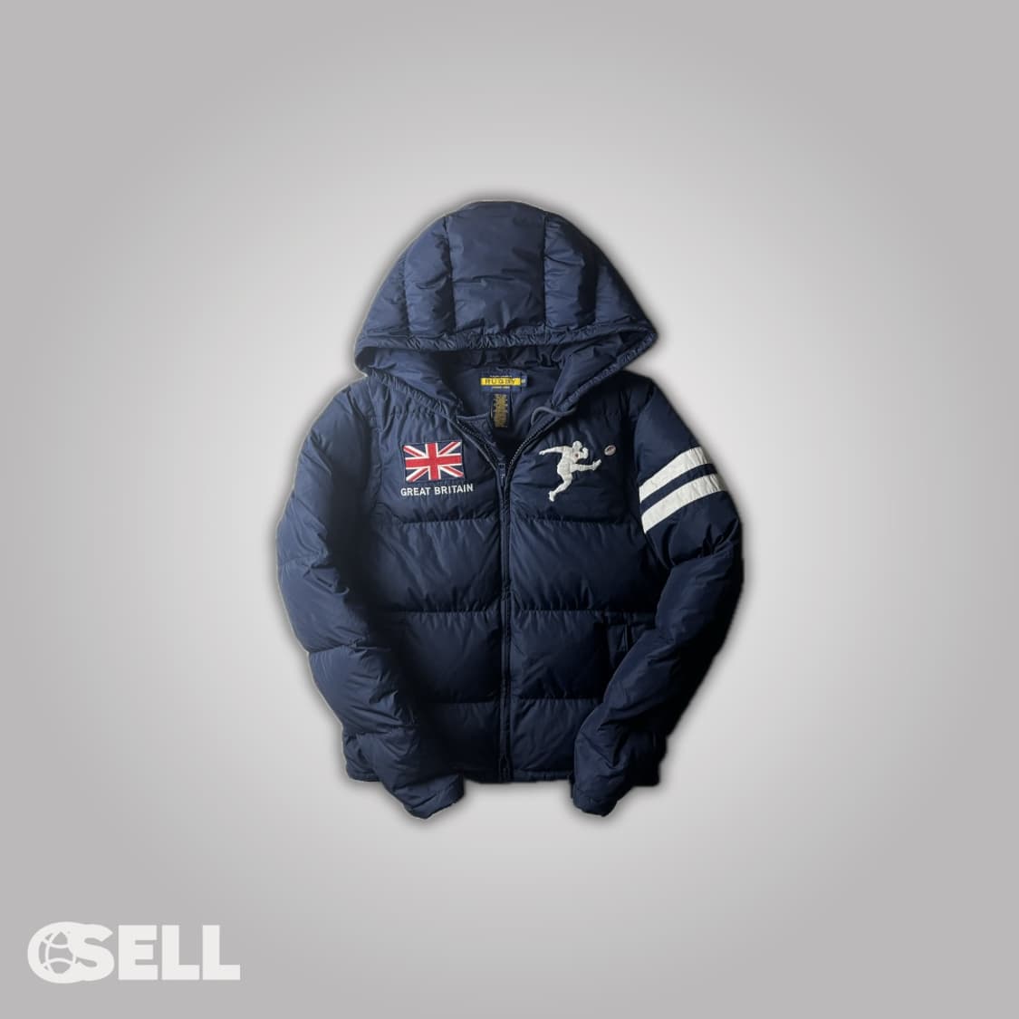 폴로 성조기 패딩 상품이미지1