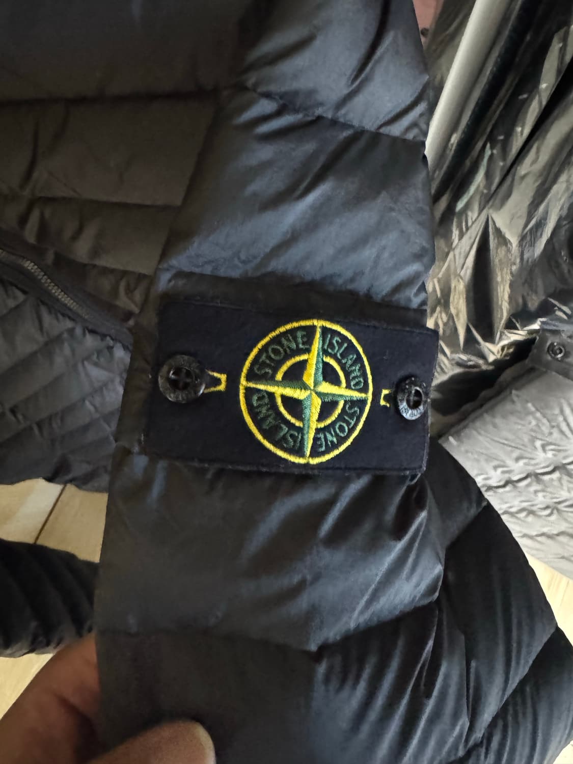 스톤아일랜드 룸우븐 블랙 라지사이즈 상품이미지2