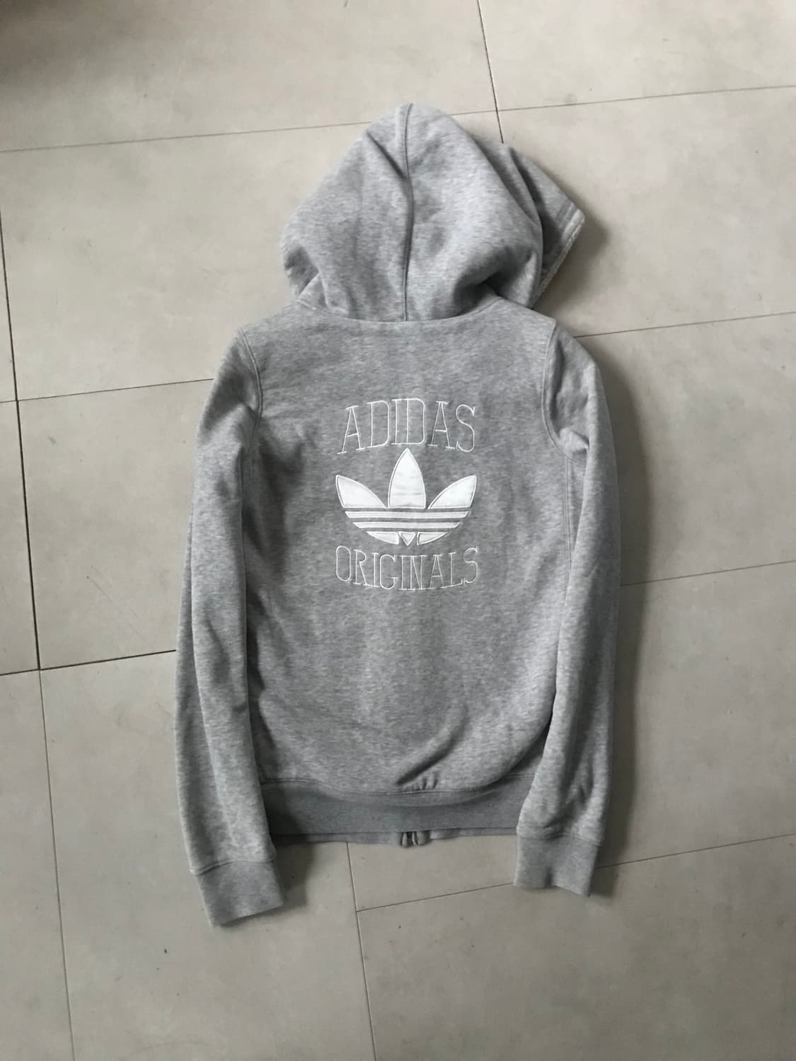 아디다스 그레이 퍼후드집업 상품이미지10
