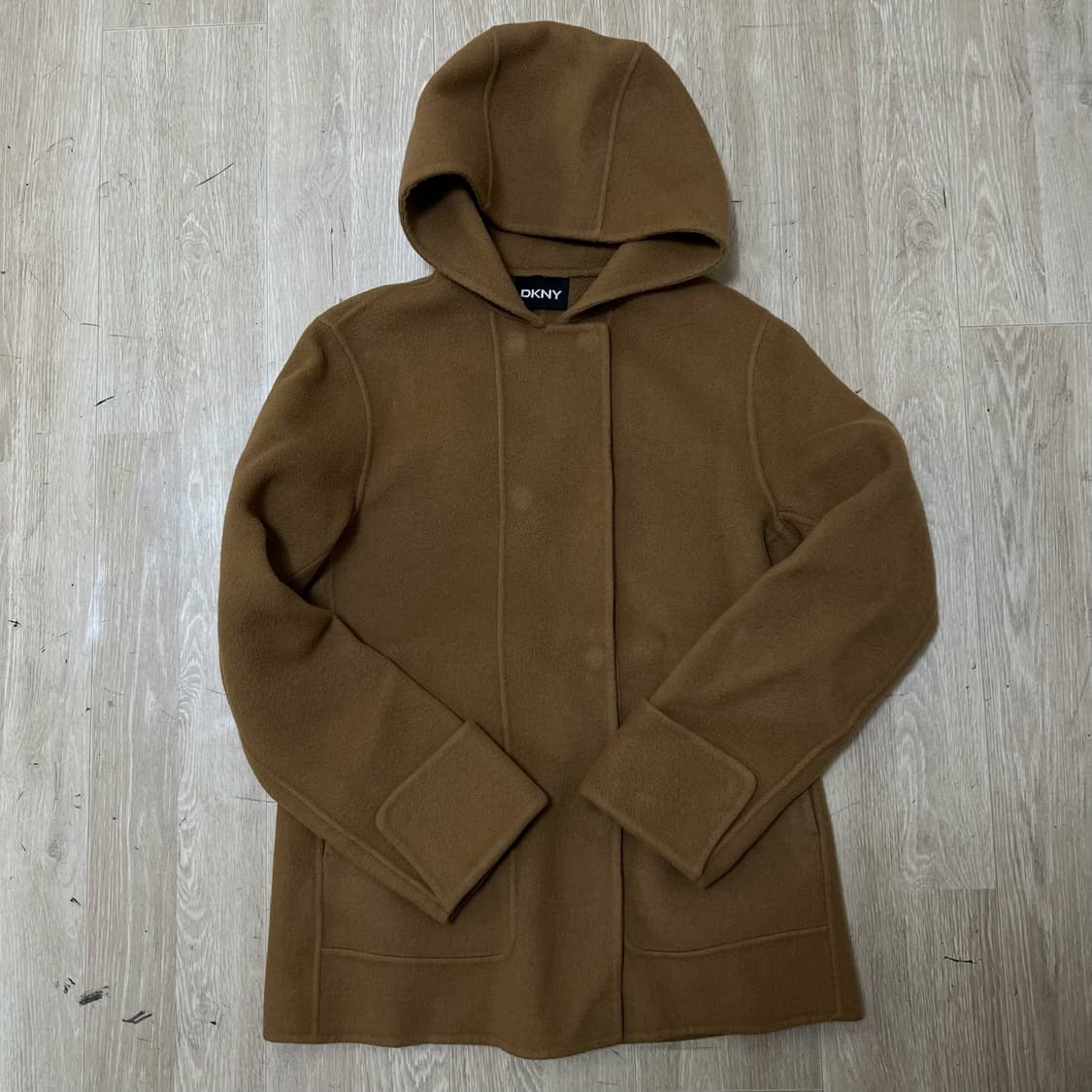 DKNY 뉴욕 여성 울 후드 자켓 S/90  상품이미지1