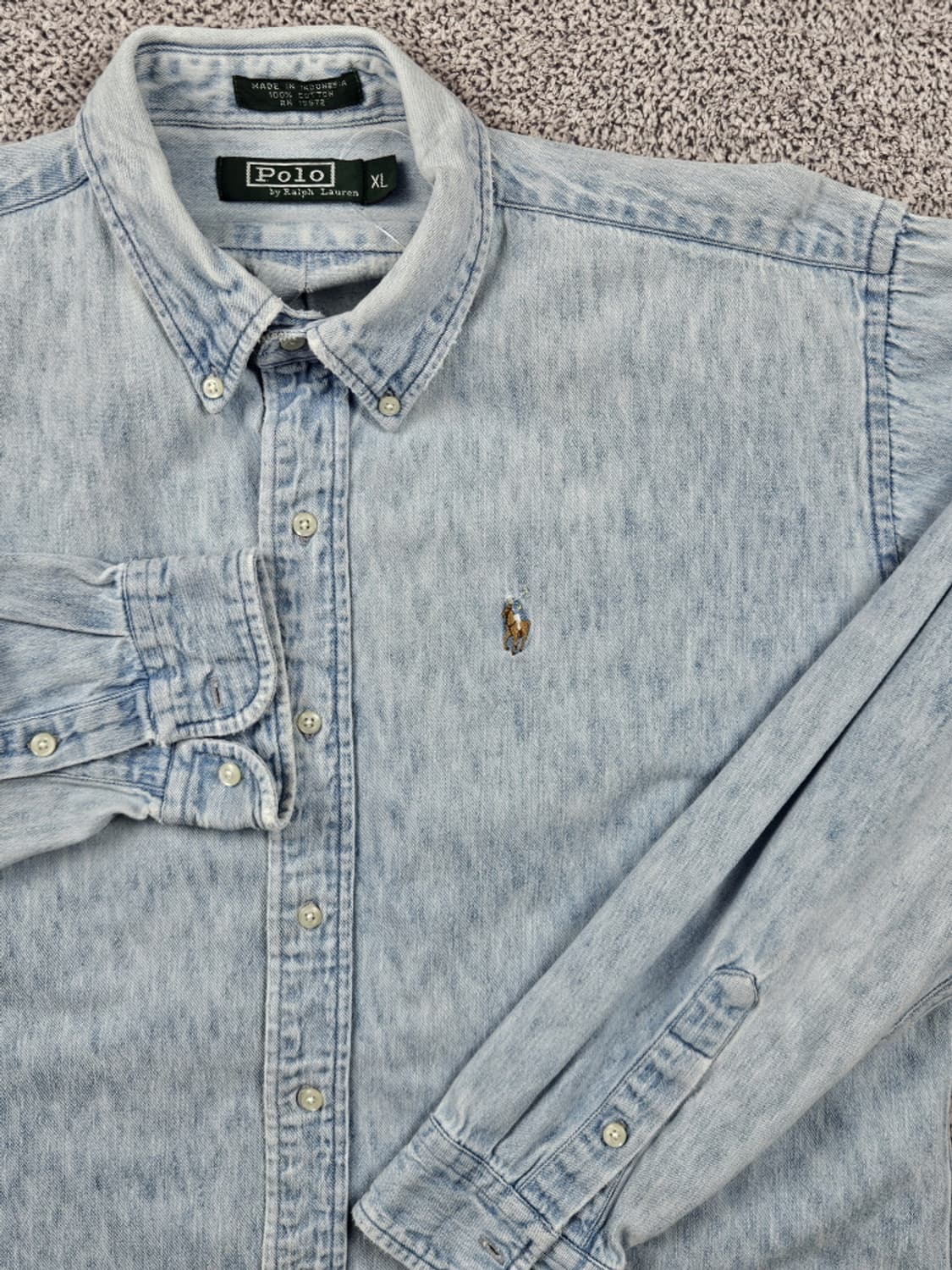 폴로랄프로렌 데님셔츠 ( XL ) / 9604 상품이미지6