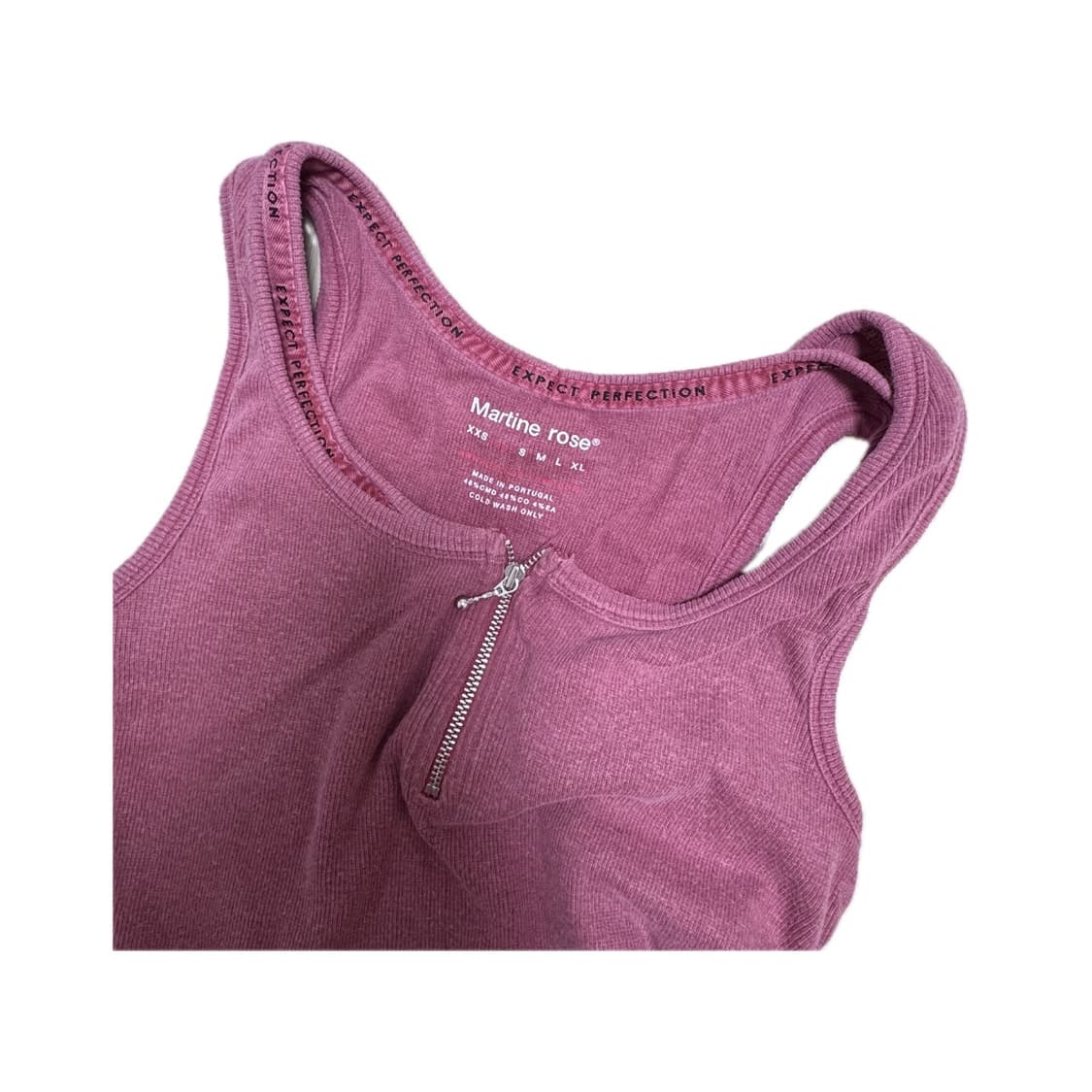 MARTINE ROSE PIGEMENT DYE FOLDED TOP 상품이미지3