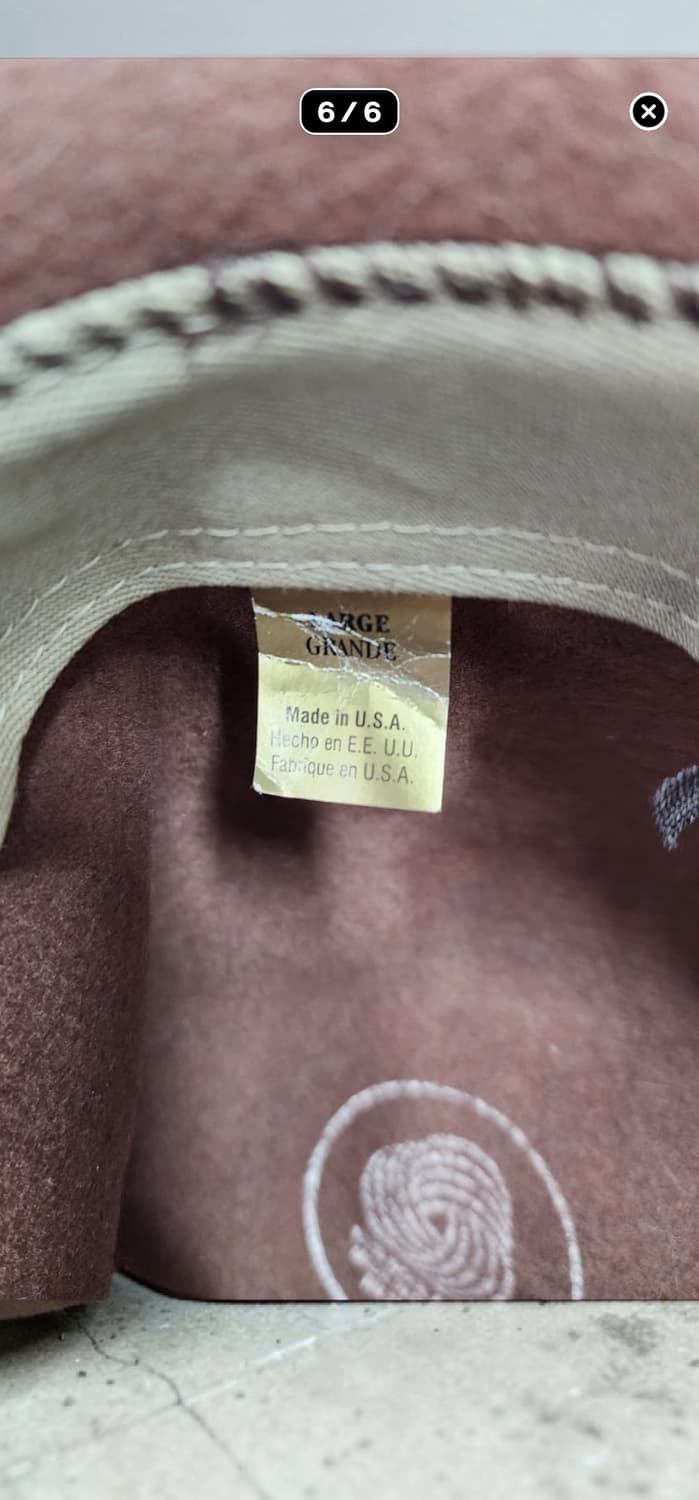 USA 디스커버리 메리노 울 페도라 모자 상품이미지6