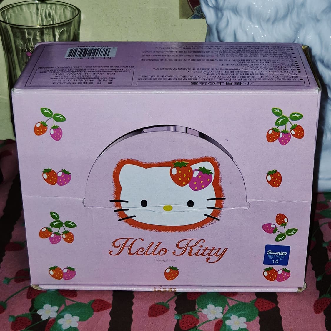 00s 고전 딸기 키티 도자기 주병 세트 상품이미지7