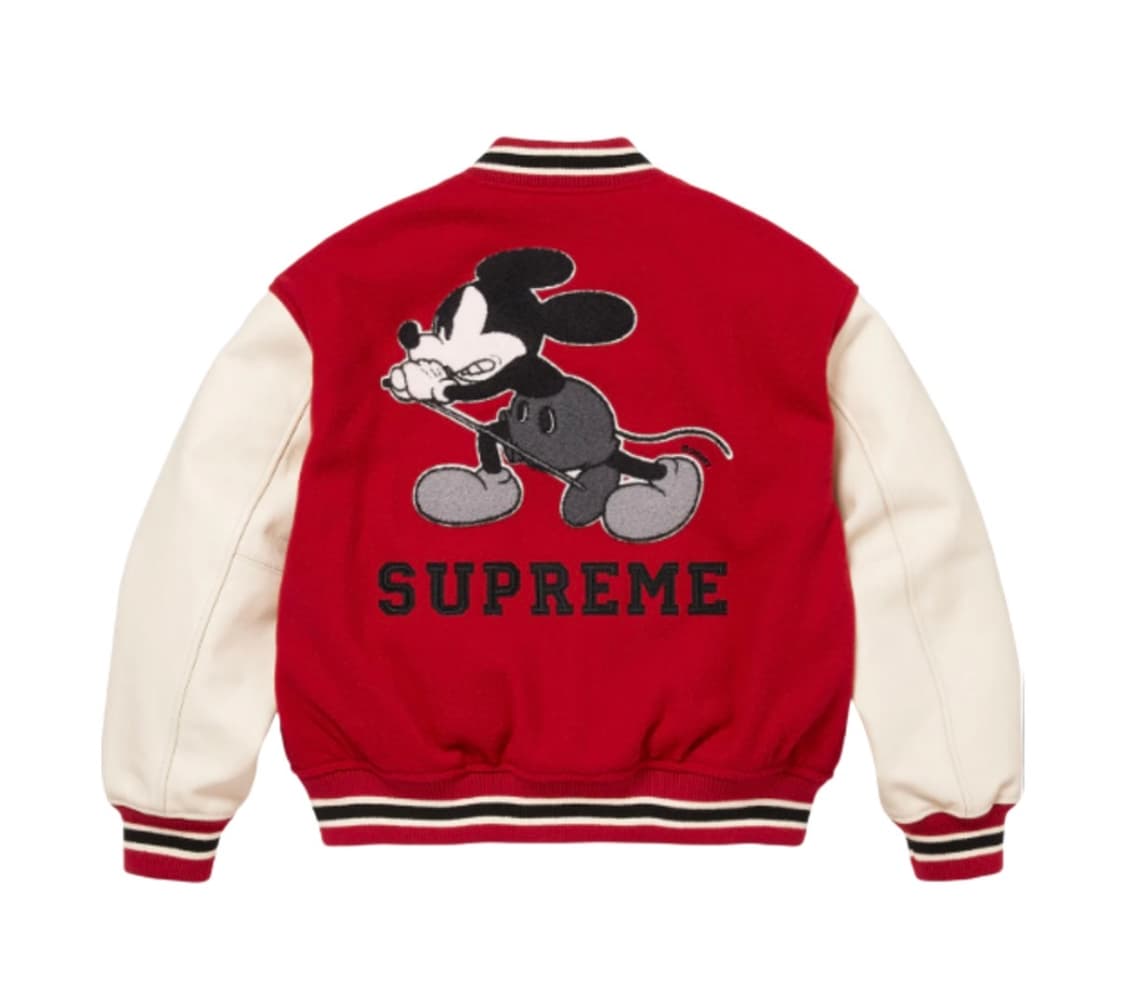 슈프림 넘버나인 바시티 레드 상품이미지2