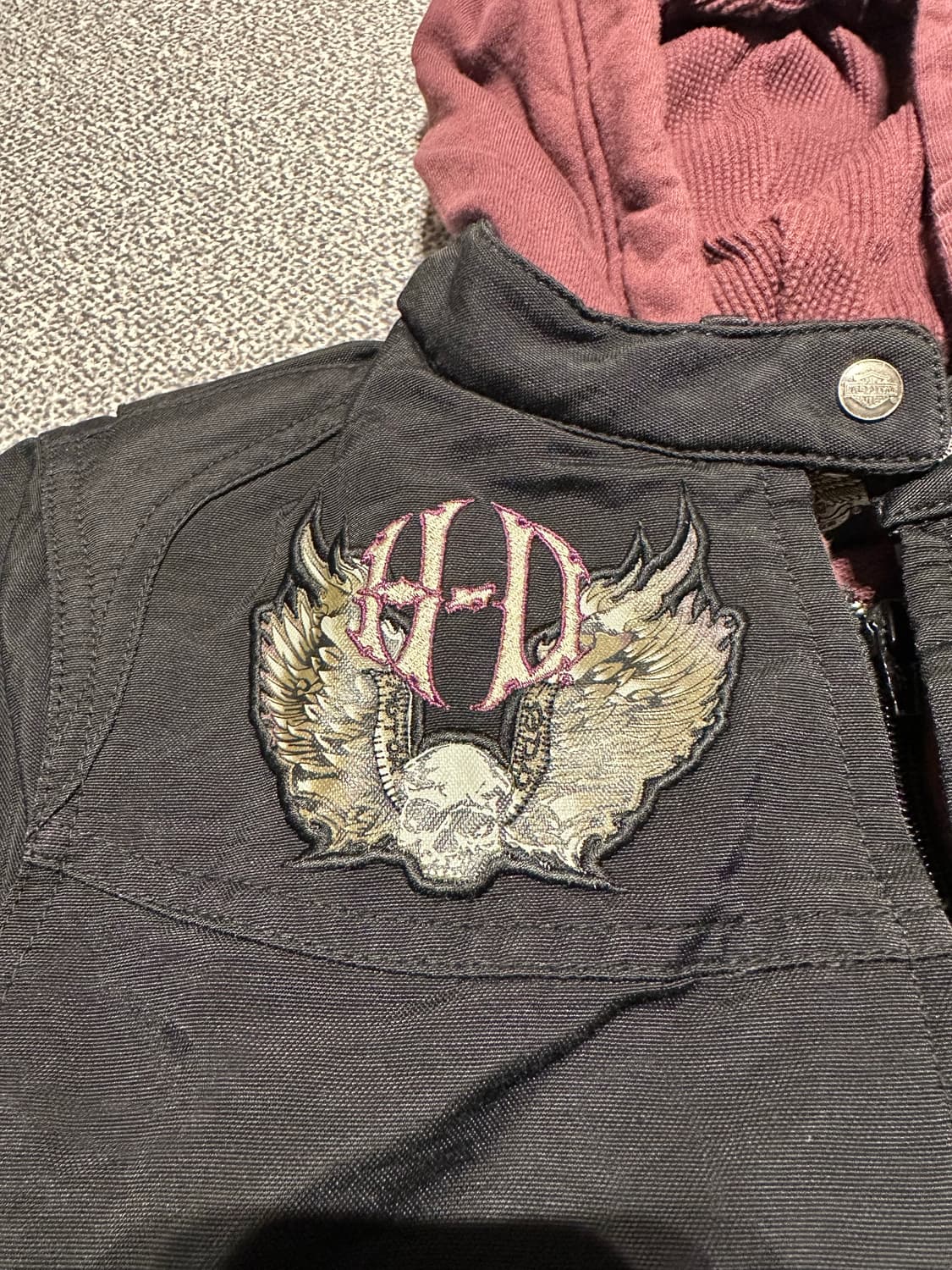 할리데이비슨 여성 나일론 라이더 자켓 s 상품이미지2